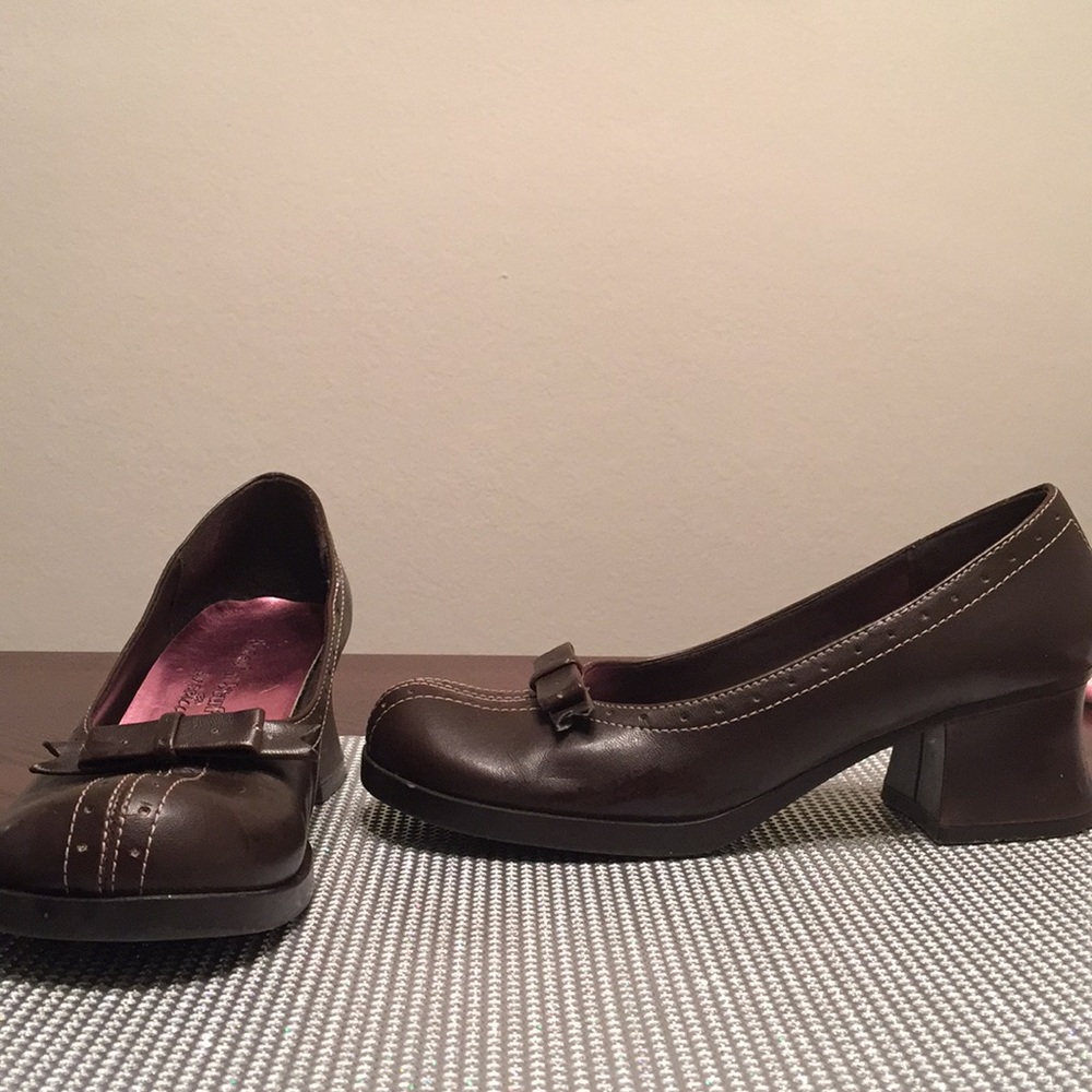 Brown shoes